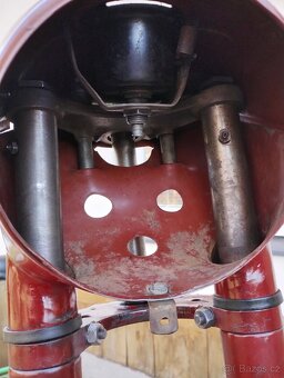 Prodám kompletní předek motocyklu kývačka jawa 250 / 353 - 17