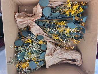 Kompletní svatební výzdoba, kytice luční kvítí, slavobrána - 17