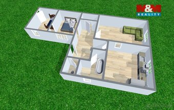 Prodej rodinného domu, 72 m², Vrbčany - 17