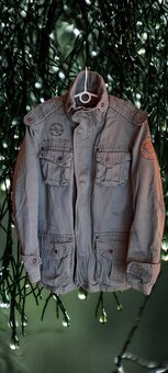 Jack and Jones khaki celoroční bunda - 17