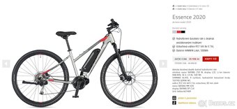 Elektrokolo Author Essence, Bafang, 500 Wh, na 160–175 cm - 17