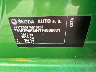 Škoda Rapid Spaceback 1,2Tsi, 2015, 177t.km,nové v ČR - 17