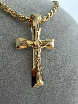 Zlaty kříž - přívěsek 19.67g 585 14k - NOVY NENOŠENÝ ZLATO - 17