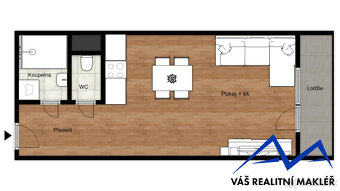 Prodej, byt 1+kk, Bohumín - Nový Bohumín, ul. Svat. Čecha - 17