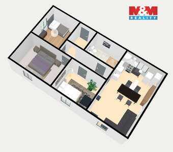 Prodej pozemku k bydlení s hrubou stavbou v Polné - 17