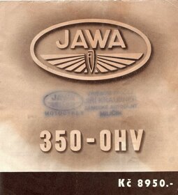 Jawa 350 OHV Speciál 1939 - 17