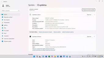 Kovový 15,6" i9-10980HK / 64GB / 2TB M.2 NVM +2TB SSD - 17