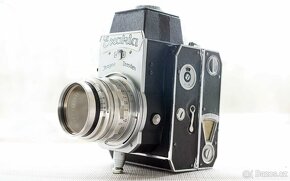Raritní historický středoformát Exakta 66 Vertical - 17