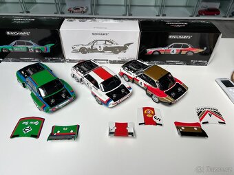 Modely 1:18 BMW 3.5 CSL Gr.5 Minichamps - 17
