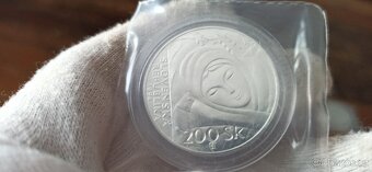 Slovensko Jubilejní stříbrné mince 200 Sk. - 17