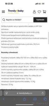 Kočárek MOON ROCCA 2023 EDITION+ black - 3v1 - 17