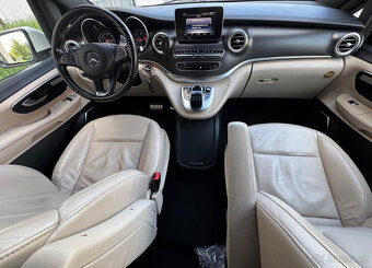 V250d AMG paket full LED kamery ACC webasto BURMASTER tažne - 17