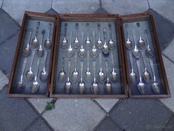 Sada lžic. Vyobrazený Americké prezidenty - 17