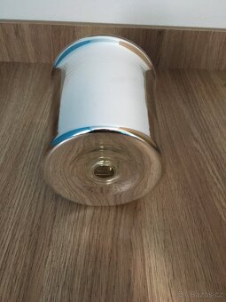 Stříbřené sklo - tzv. selské stříbro - 17