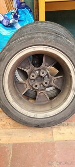 Pneumatiky 195/50 R15 + disky + šrouby - 17