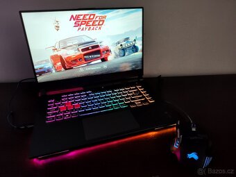Limitovaný Herní ROG Strix,Ryzen-7-5800h,RTX-3060-6Gb,TOP. - 17