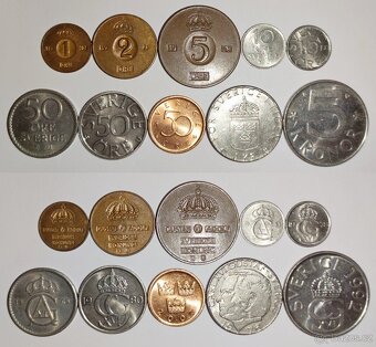 SADY OBĚHOVÝCH MINCÍ EVROPY - FOTO A CENA V POPISU - 17