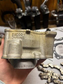 Díly motoru yamaha YZ250F 2008 - 17