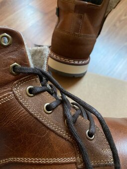 Nové pánské kožené zimní boty Baťa s teplou podšívkou - 44 - 17