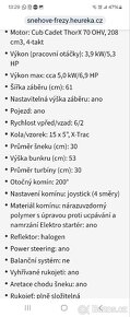 Sněhová fréza Cube Cadet 524 swe - 17