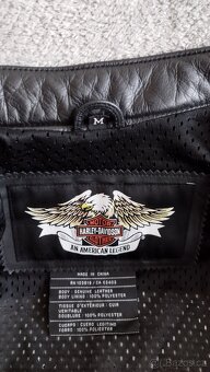 Harley-Davidson Pipe Dream perforovaná s kabelkou - 17