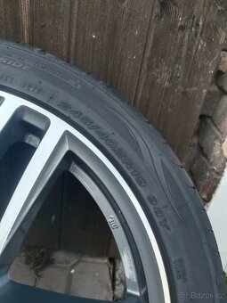 ALU kola R19 5x112, 245/40 letní pneu - 17