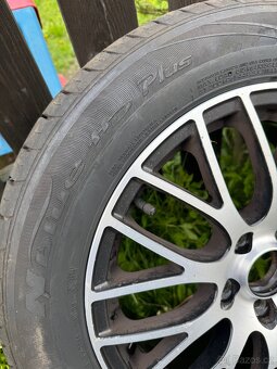 Hliníková kola 5x112 včetně pneu 205/55 R16 - 17