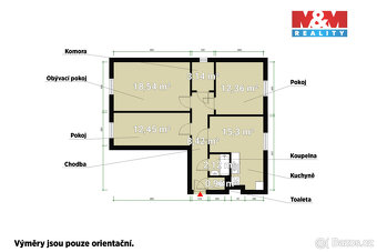 Prodej bytu 3+1, 70 m², Sytno - 17