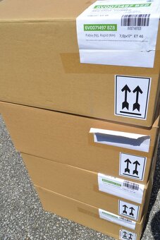 Škoda Rapid, Fabia 3, O1 RS -Nové 17 orig. alu Škoda - 17