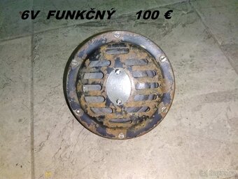 Klaxon Bosch 6v 12v. Tatra, Škoda, Praga... - 17