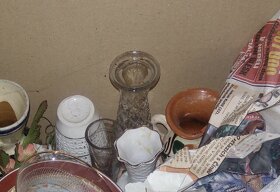 Keramika, Placatka, retro dóza, Aromalampa, obrázky, od 20kč - 17