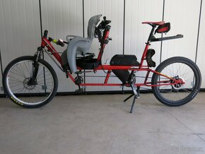 Dětský tandem, elektrické dvojkolo Expediční MTB 2–9 let - 17
