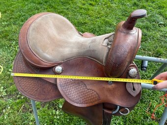 Westernové sedlo Cheval - 17