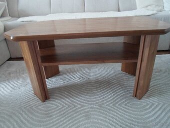 Komplet: konferenční stolek, stolek pod televizi - 17