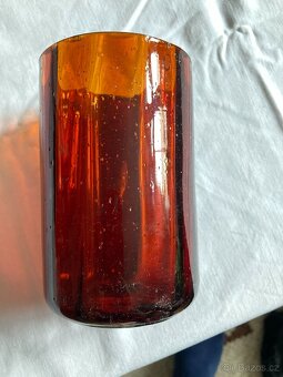 starožitné soupravy grogovky, na likér, na pivo - 17
