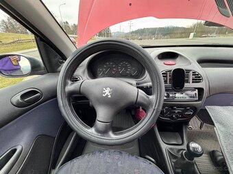 Prodám Peugeota 206, nájezd 130 XXX km - 17