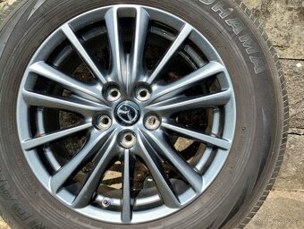 Originál ALU kola Mazda CX-5 R17 + letní pneu - 17