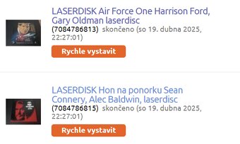LASERDISC Sbírka 72ks - 17