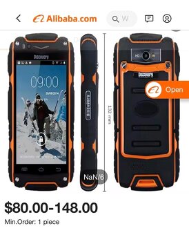 📱Outdoor odolny telefon Discovery Land Rover V8 - 17
