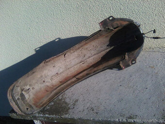 Jawa 250/350 Kývačka ND-kryty řetězu a motoru,nádrž,blatníky - 17