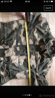 Dámské bundy H&M - hnědá a maskáčová - 17