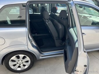 Opel Zafira 1.6i 85KW 1.MAJ. 7 MÍST TEMPOMAT PDC 2X ALU KOLA - 17