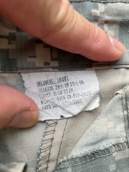 Komplet ACU blůza a kalhoty - 17