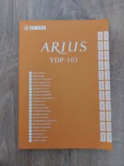 Yamaha Arius YDP-103 – Digitální piano + výbava / TOP STAV - 17
