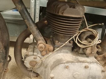 Předválečný motocykl Peugeot P107 350ccm, Doklady - 17