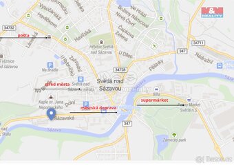 Pronájem bytu 2+1 v Světlé nad Sázavou, ul. Sázavská - 17