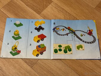 LEGO DUPLO 10508 - nákladní vlek DELUXE kompletní TOP STAV - 17