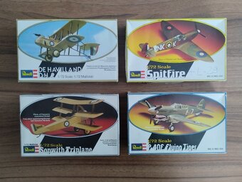 Modely letadel, REVELL, plastové stavebnice. - 17