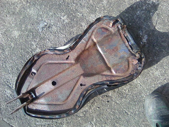 Jawa 250/350 Kývačka Půlbuben ND nádrž,trojdíl.pods.plechy.. - 17