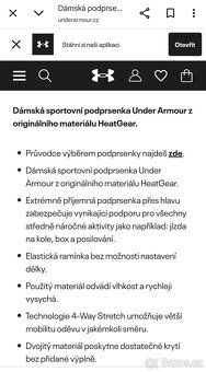 Under Armour dámská sportovní podprsenka vel. S - 17